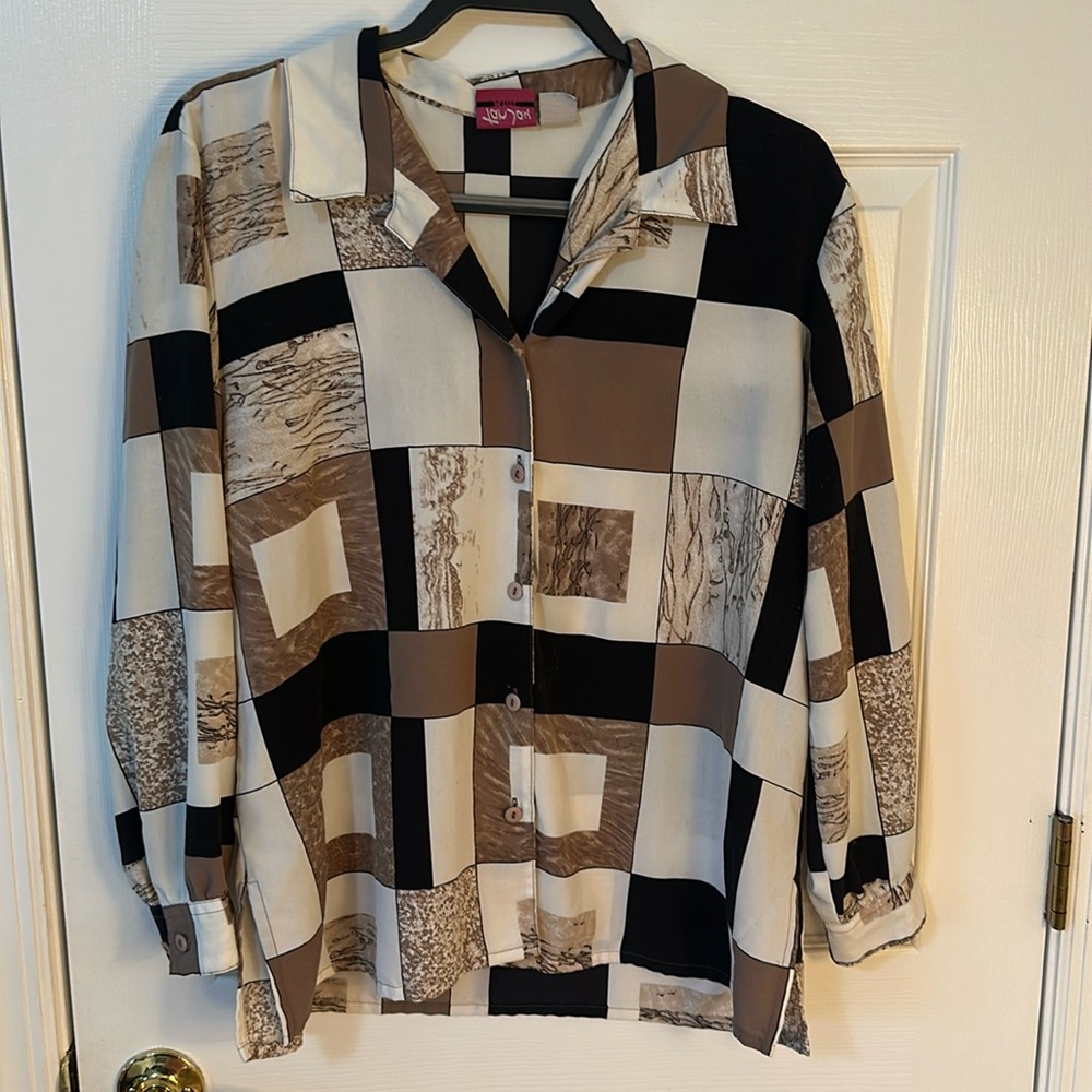 vintage button-down